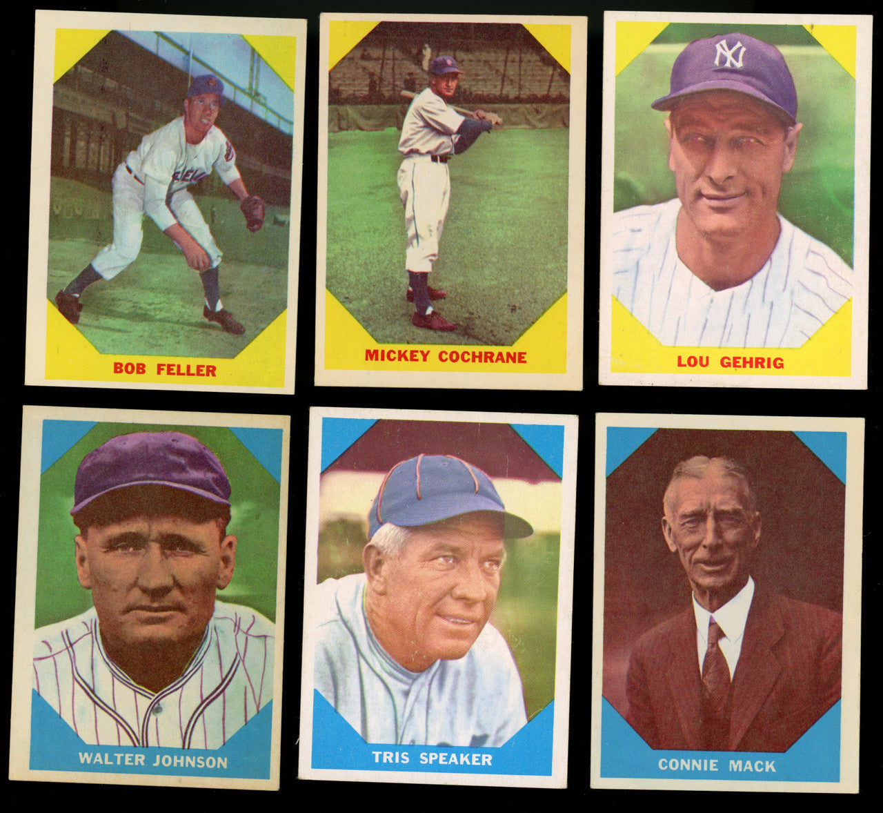 1960 Fleer Baseball Greats Complete Set (79) VG/EX-EX/MT