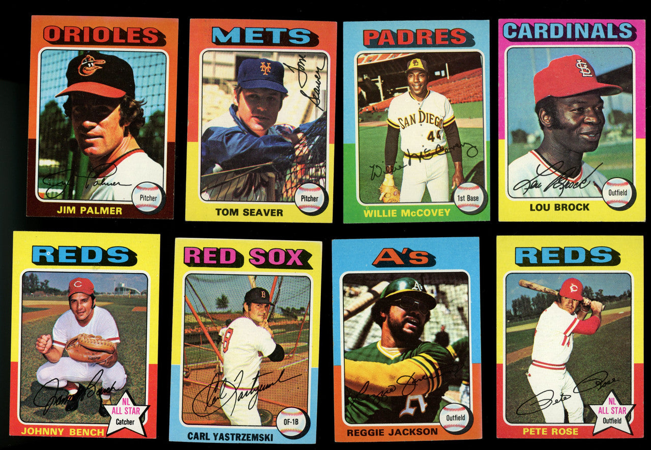 1975 Topps Mini Baseball Complete Set (660) EX/MT Overall