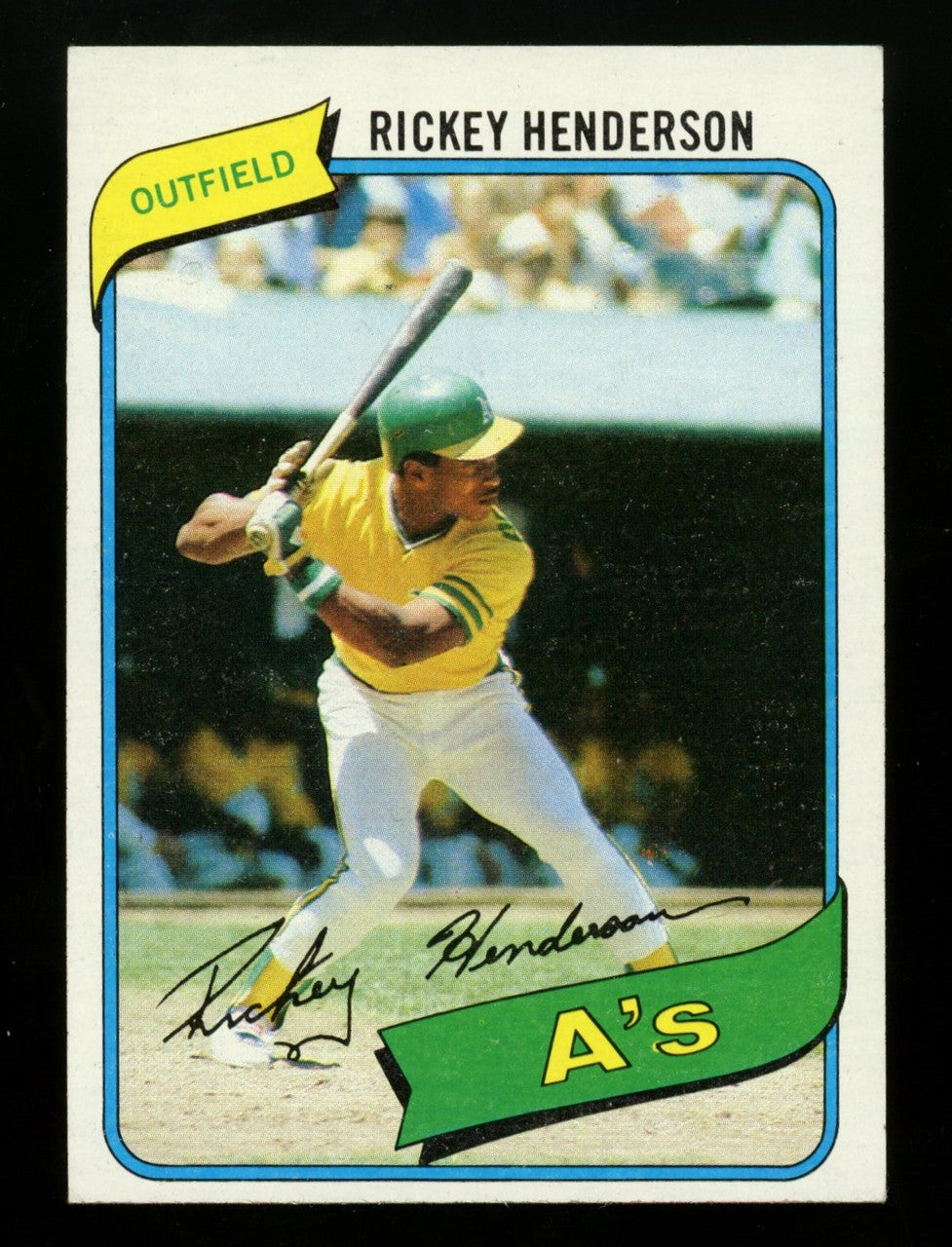 1980 Topps Baseball Complete Set (726) VG/EX-EX Henderson RC