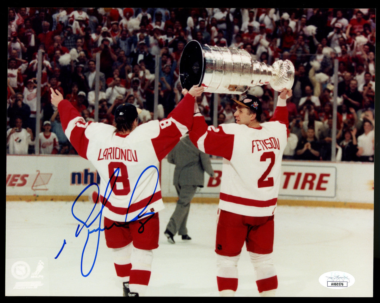 Igor Larionov Signed Autographed 8x10 Photo JSA AK60576