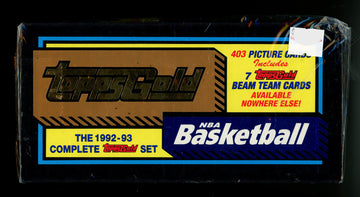1992-93 Topps Gold Basketball Complete Factory Set Sealed Shaq RC