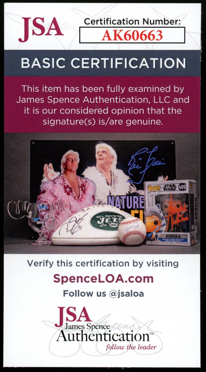Sergei Fedorov Signed Autographed 8x10 Ducks JSA AK60663