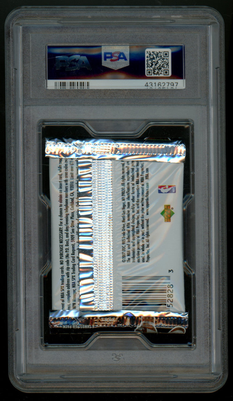 2006-07 Upper Deck SPX Basketball Foil Pack PSA 10