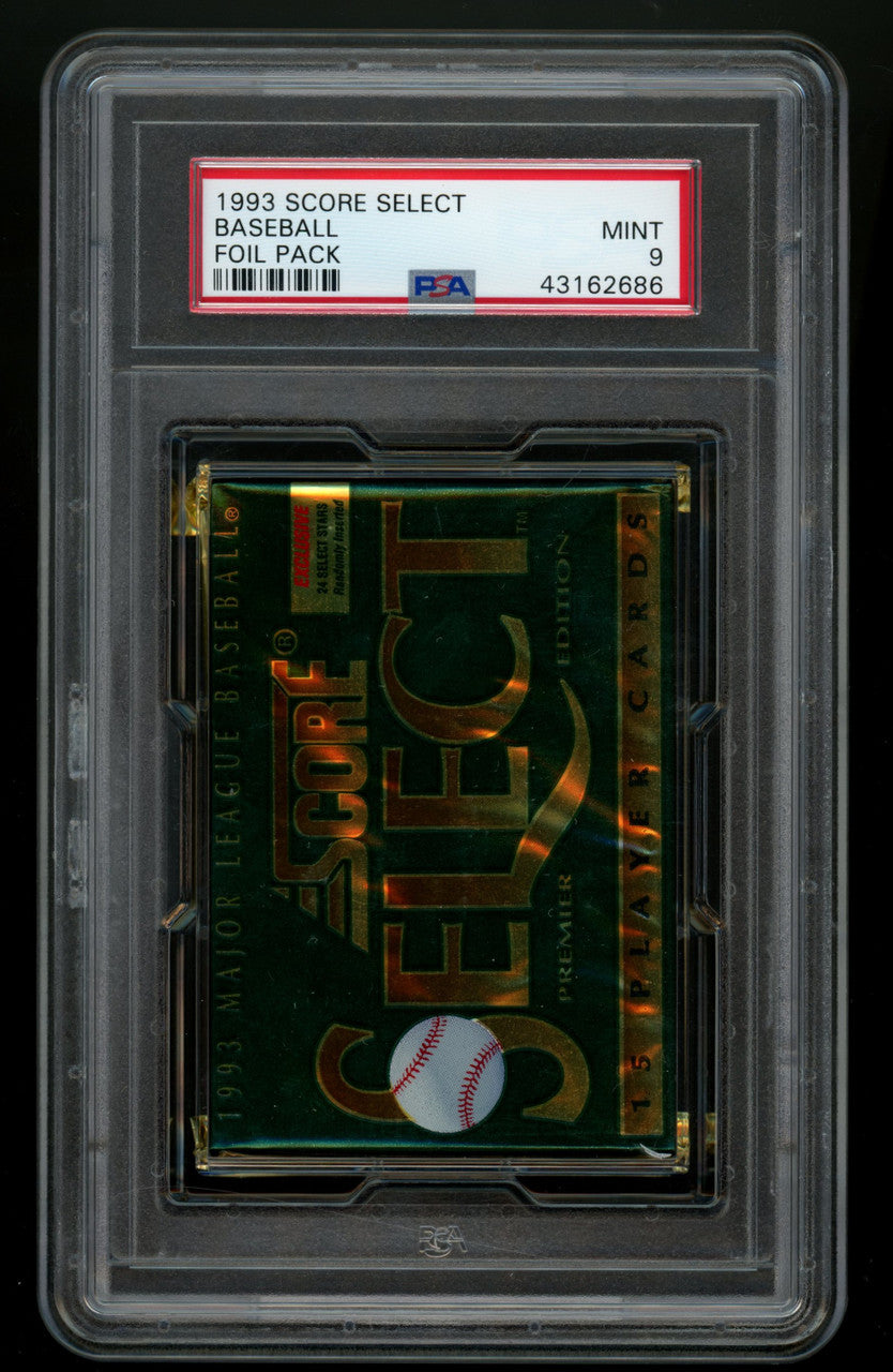 1993 Score Select Baseball Foil Pack PSA 9