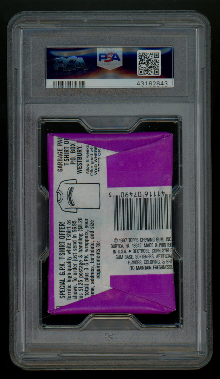 1987 Topps Garbage Pail Kids 7th Series Wax Pack PSA 7