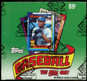 1990 Topps Baseball Cello Box BBCE Wrapped and Sealed