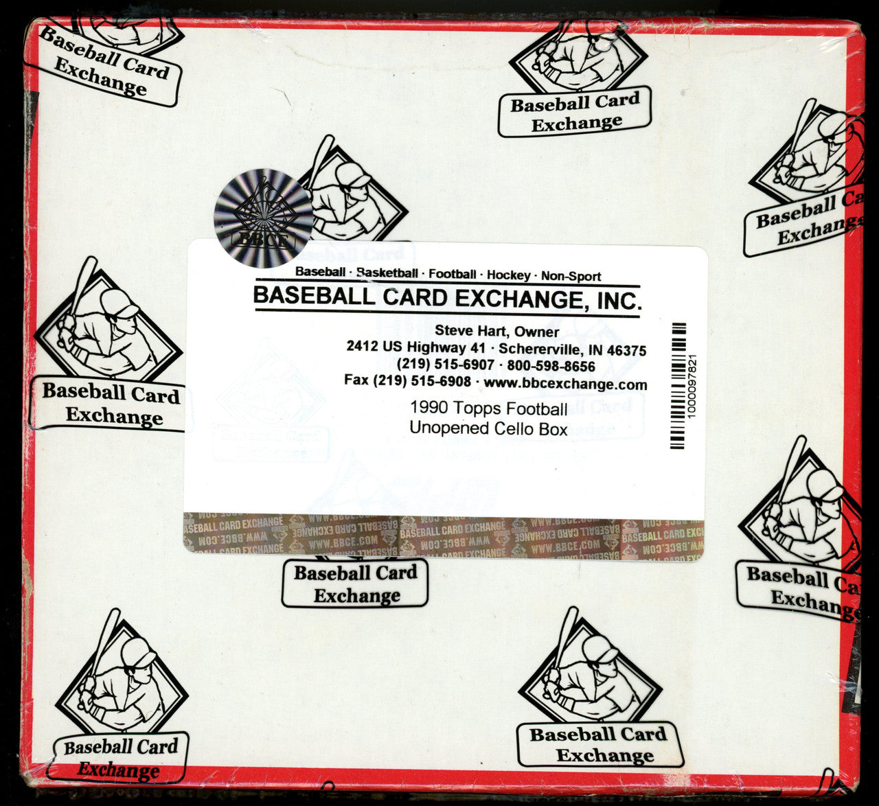 1990 Topps Football Cello Box Wrapped Sealed BBCE (24 Packs)