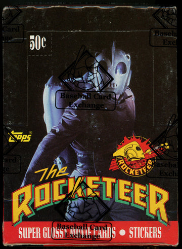 1991 Topps Rocketeer Wrapped Sealed BBCE Wax Box (36 Packs)