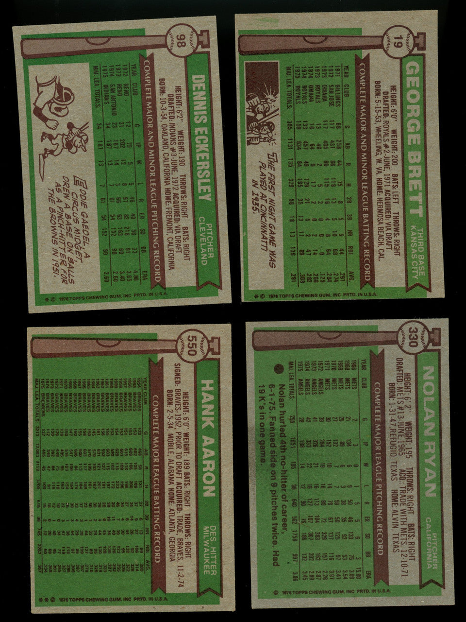 1976 Topps Baseball Complete Set Missing 1 659/660 EX/MT Overall