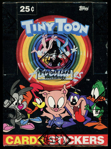 1990 Topps Tiny Toon Adventures Wrapped Sealed BBCE Wax Box (60 Packs)