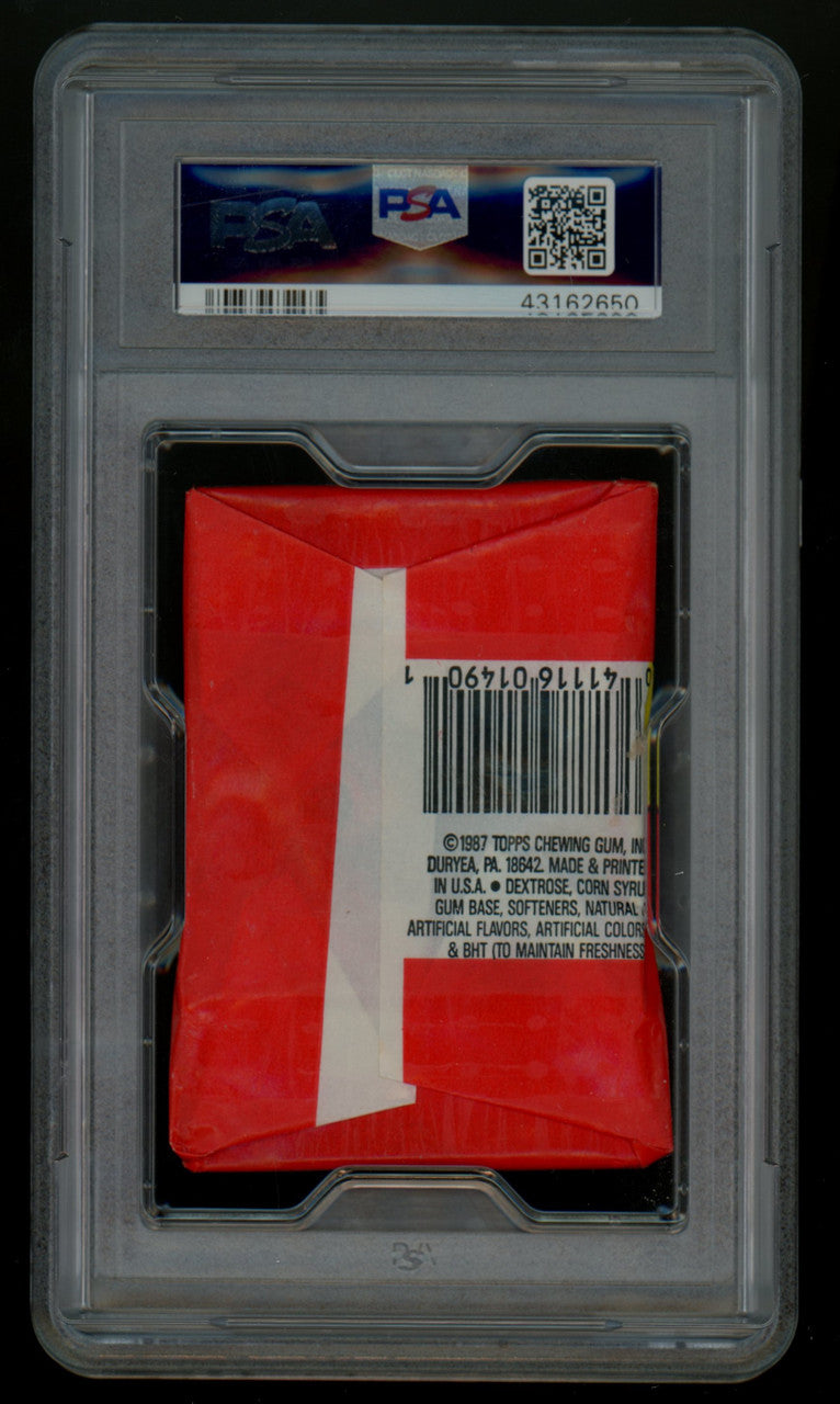 1987 Topps Garbage Pail Kids 11th Series Wax Pack PSA 8