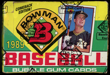 1989 Bowman Baseball Wax Box BBCE Wrapped and Sealed