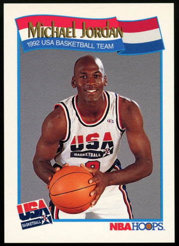 1991-92 Hoops USA Dream Team Set (13) w/ Michael Jordan EX-NM