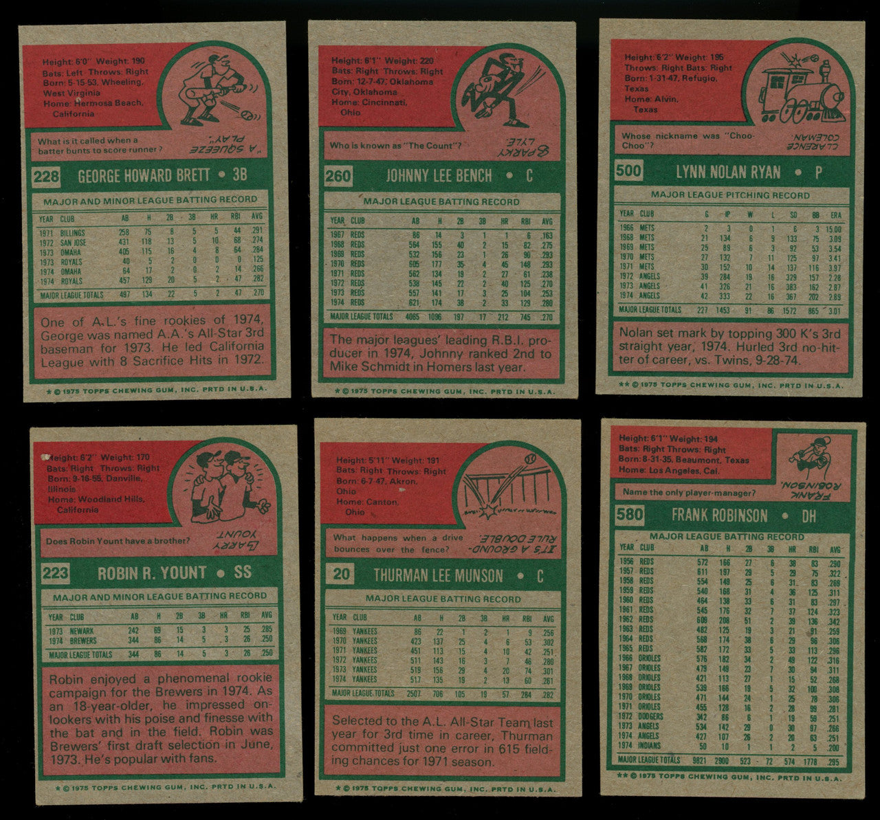 1975 Topps Mini Baseball Near Complete Set 659/660 Missing CL EX