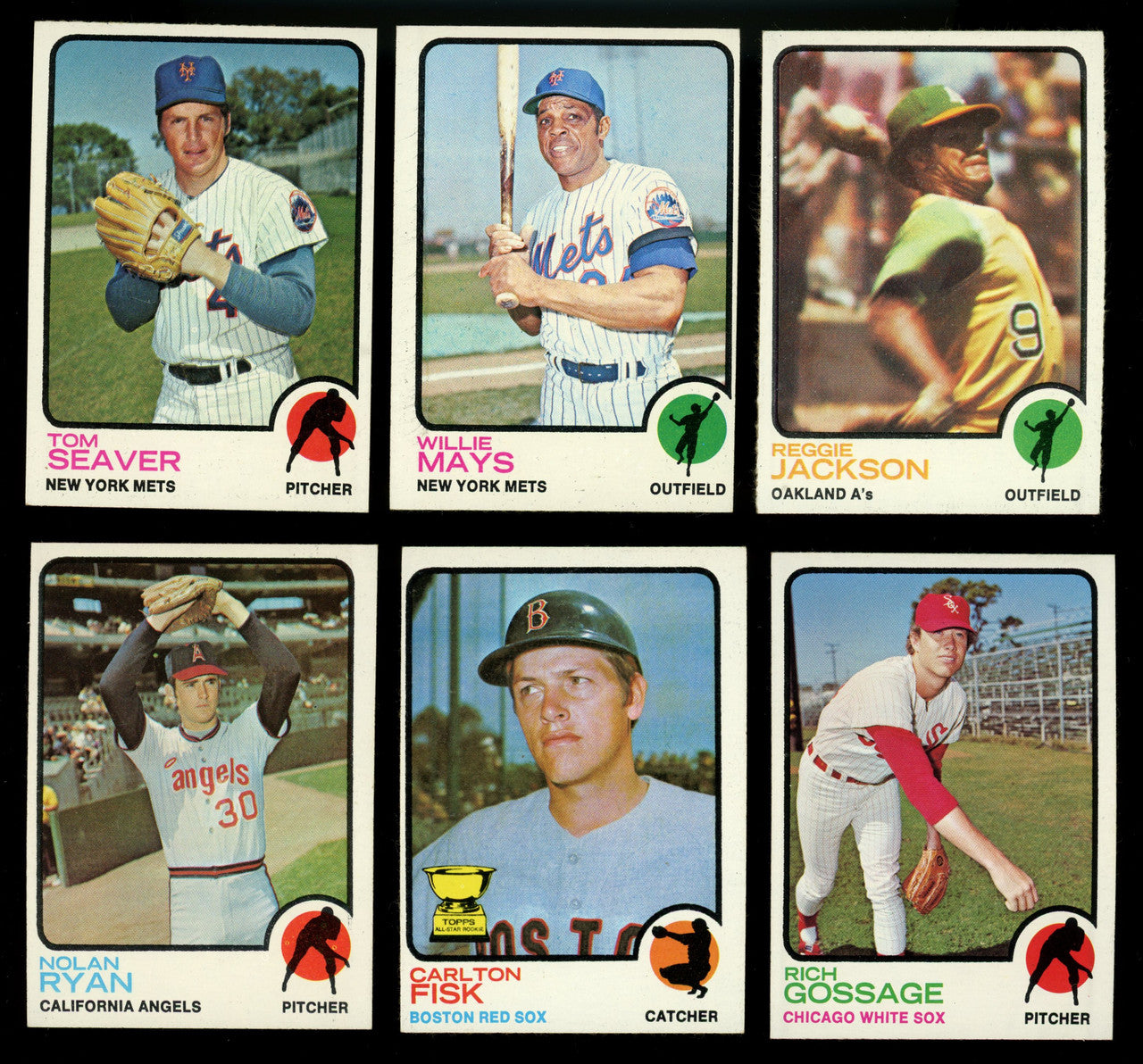 1973 Topps Baseball Near Complete Set 657/660 EX+