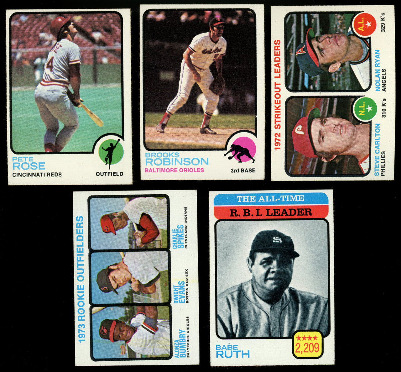 1973 Topps Baseball Near Complete Set 657/660 EX+