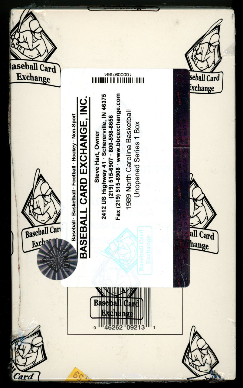 1989 Collegiate Collection North Carolina Box First Edition BBCE Wrapped Sealed