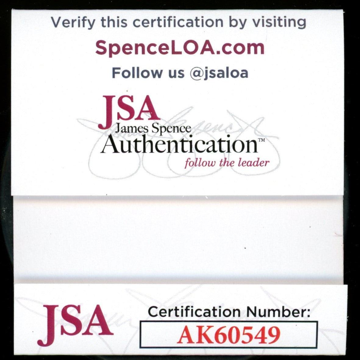 Henri Richard Signed Autographed Puck JSA AK60549