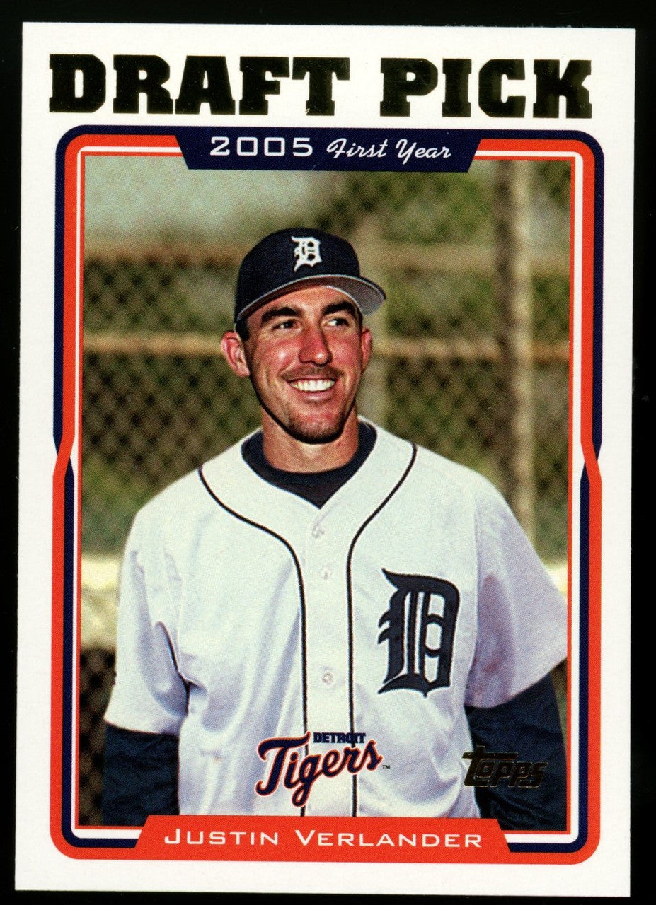 2005 Topps Baseball Complete Set (734) Verlander RC NM-MT