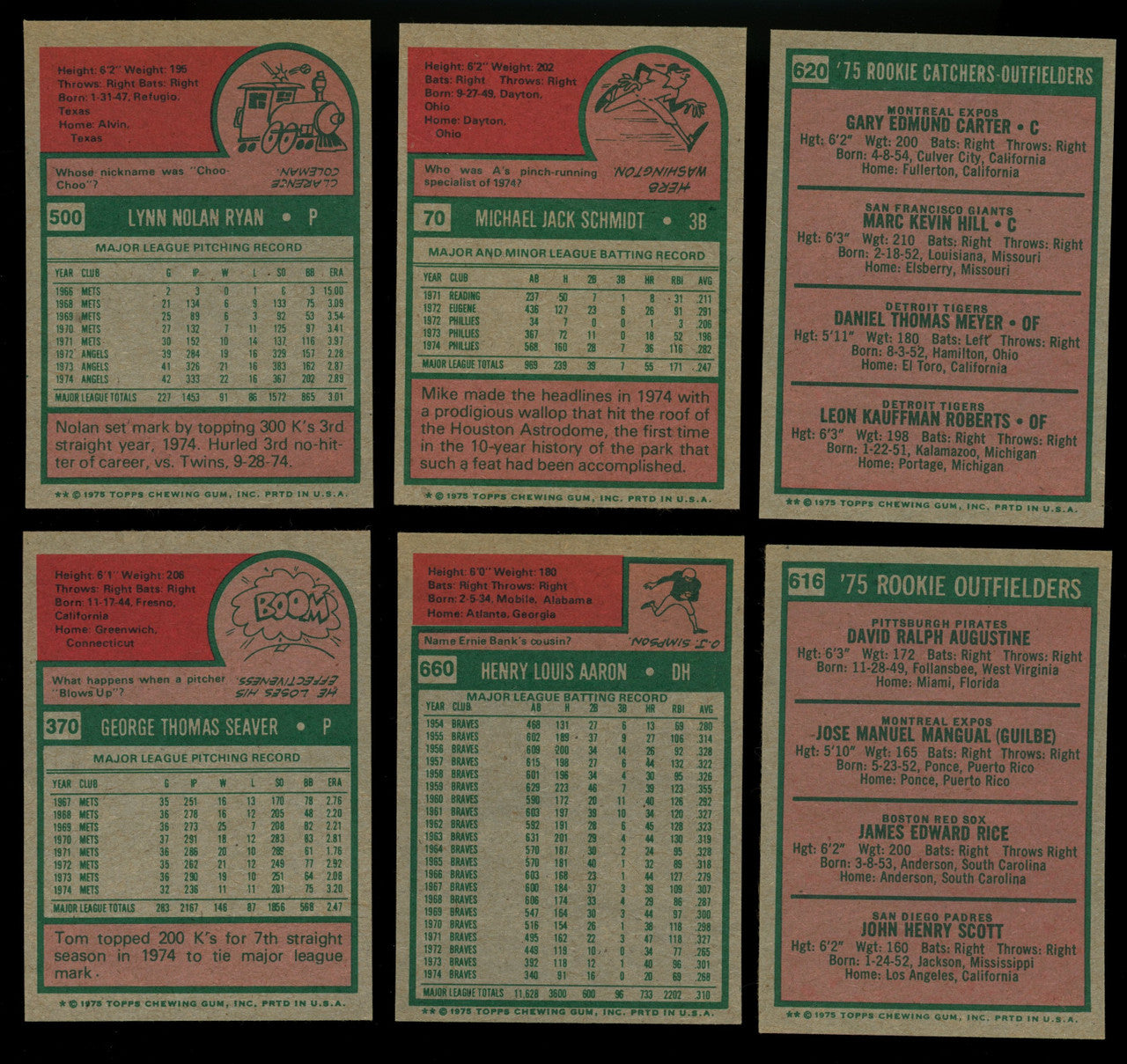 1975 Topps Mini Baseball Complete Set (660) High Grade NM