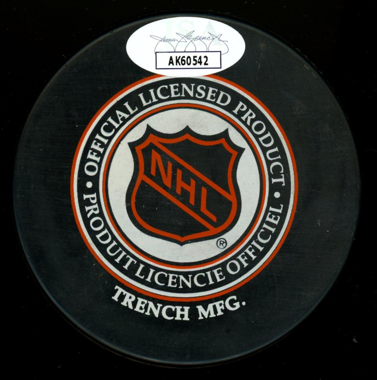 Gordie Howe Signed Autographed Puck HOF JSA AK60542