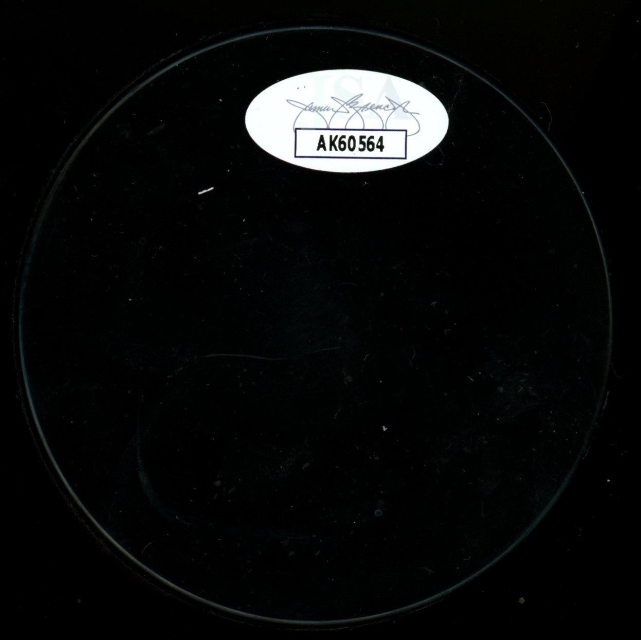 Chris Osgood/Jimmy Howard Auto Puck JSA AK60564
