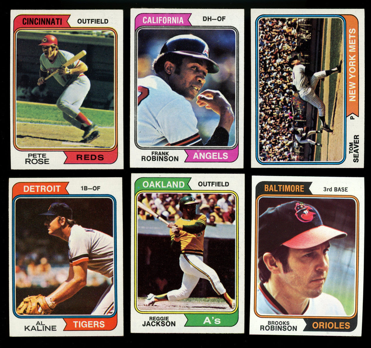 1974 Topps Baseball Complete Set (660) w/ Traded & Team CLs NM+