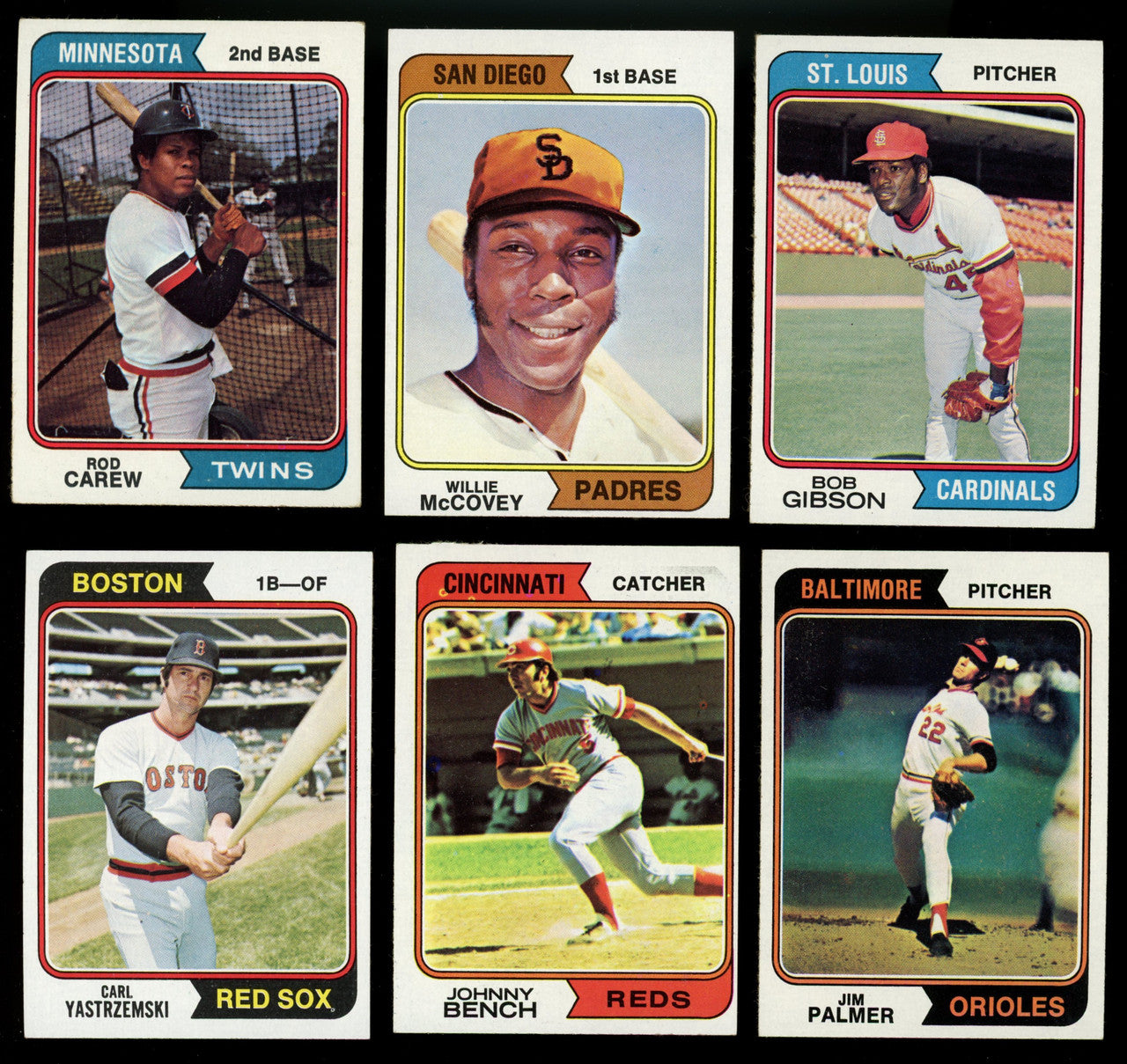 1974 Topps Baseball Complete Set (660) w/ Traded & Team CLs NM+