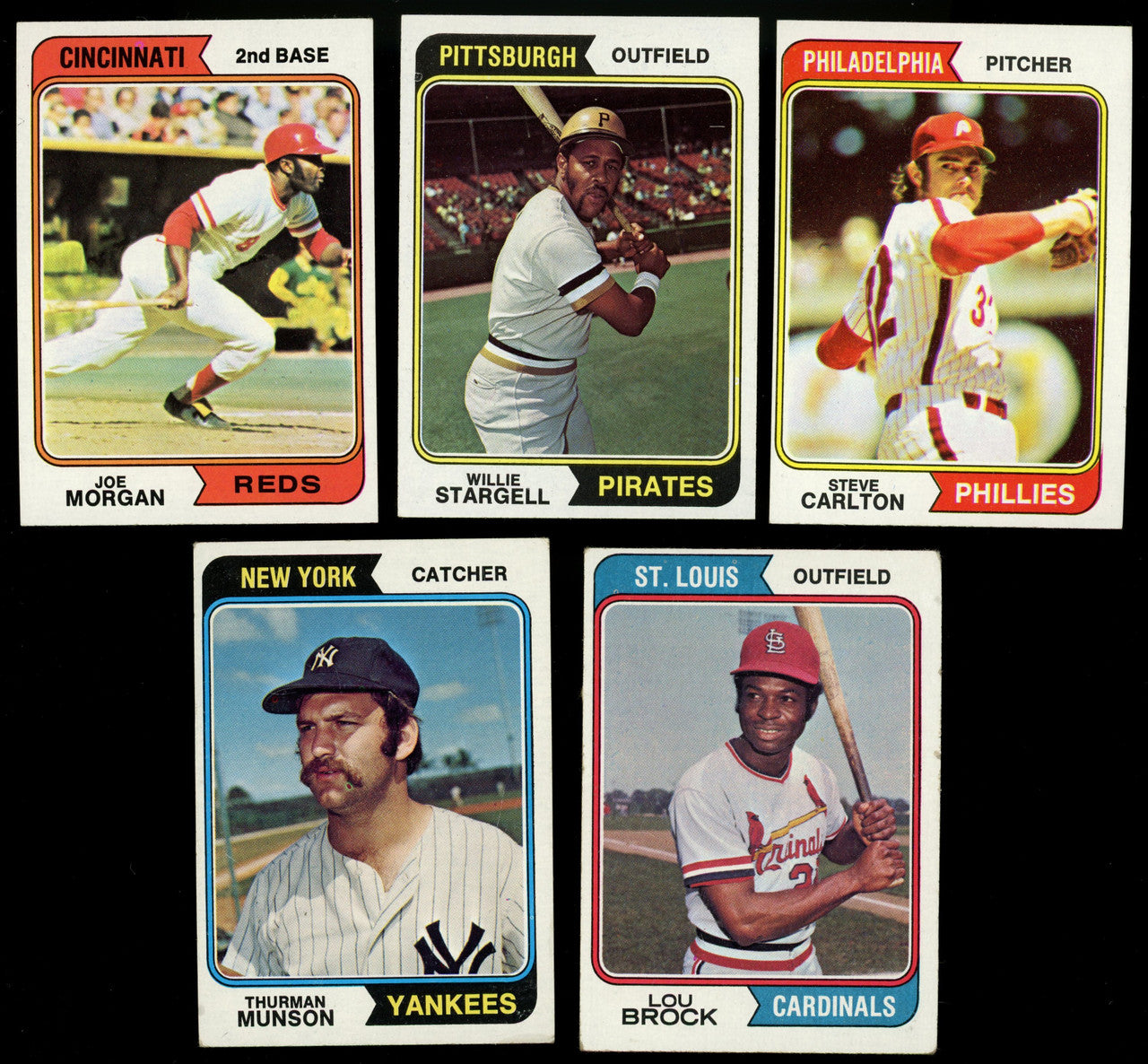 1974 Topps Baseball Complete Set (660) w/ Traded & Team CLs NM+