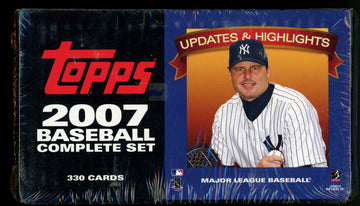 2007 Topps Baseball Updates & Highlights Complete Set Factory Sealed