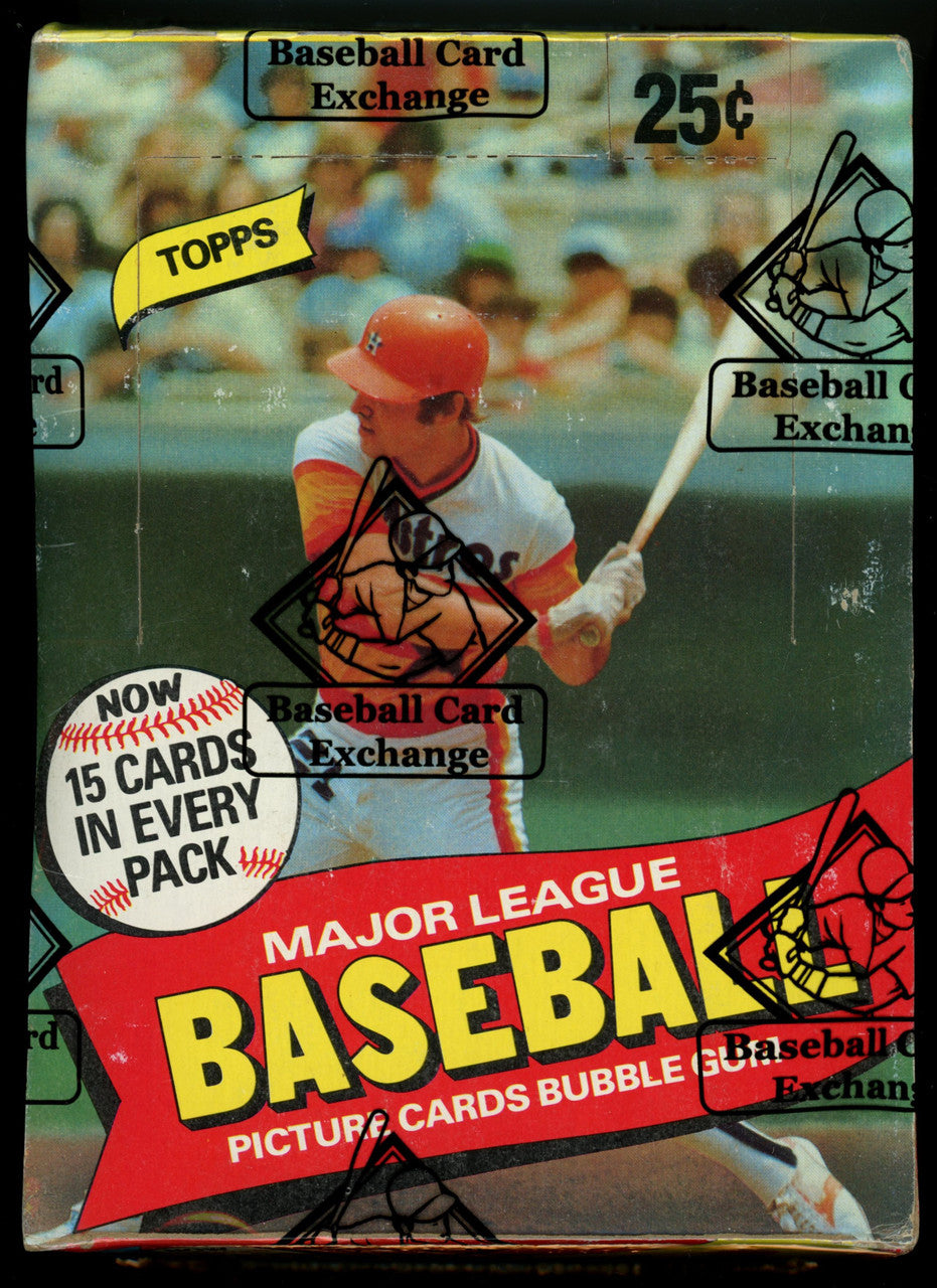 1980 Topps Baseball Wax Box BBCE Wrapped and Sealed