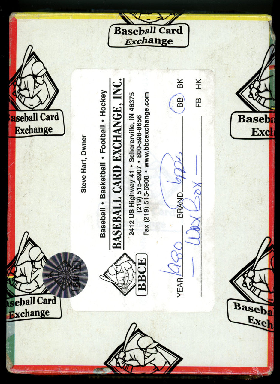 1980 Topps Baseball Wax Box BBCE Wrapped and Sealed