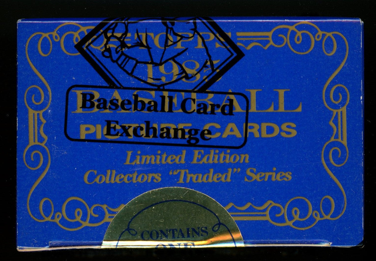 1985 Topps Tiffany Traded Baseball Set BBCE Wrapped and Sealed