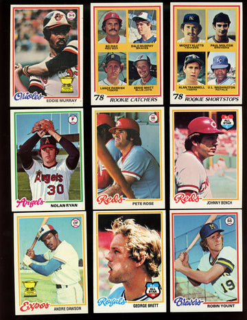 1978 Topps Baseball Complete Set (726) EX/MT-NM