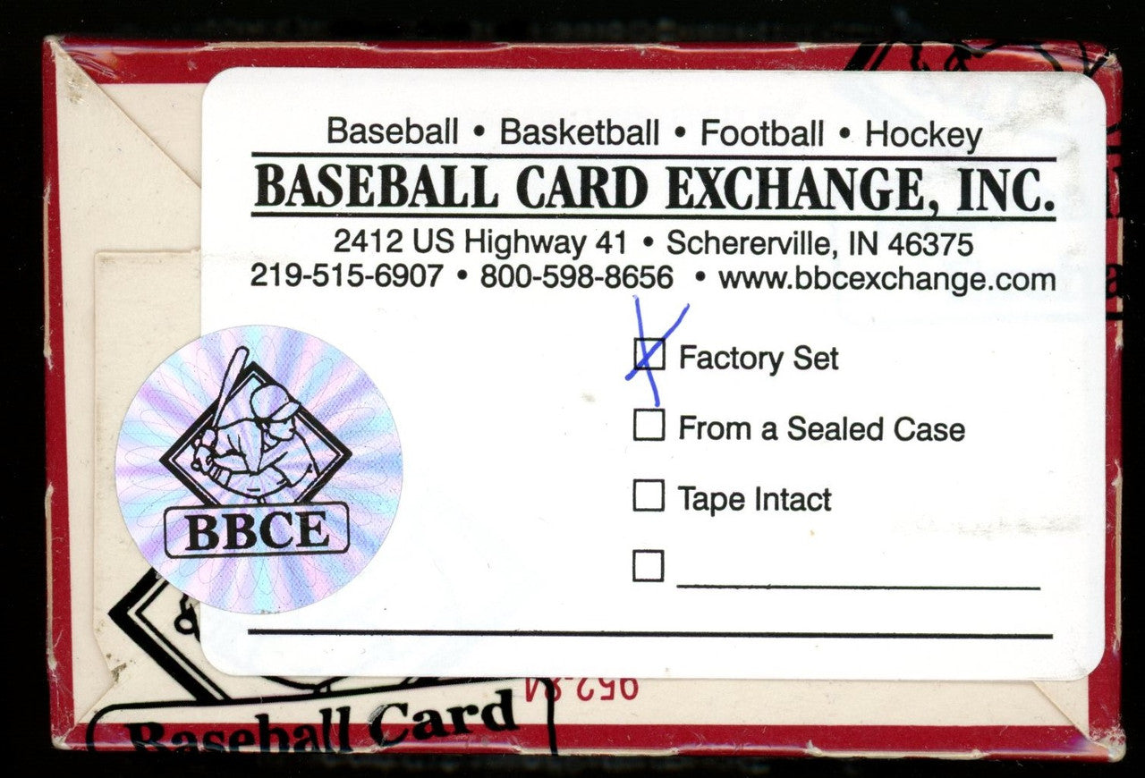 1984 Topps Tiffany Traded Baseball Set BBCE Wrapped and Sealed