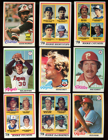 1978 Topps Baseball Complete Set (726) NM