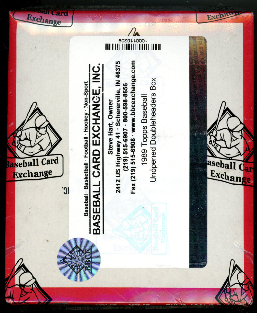 1989 Topps Doubleheaders Baseball Box BBCE Wrapped and Sealed