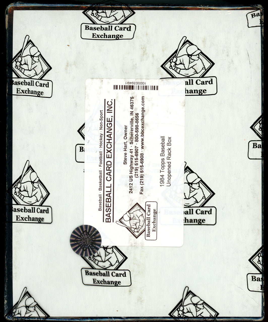 1984 Topps Baseball Rack Box BBCE Wrapped and Sealed