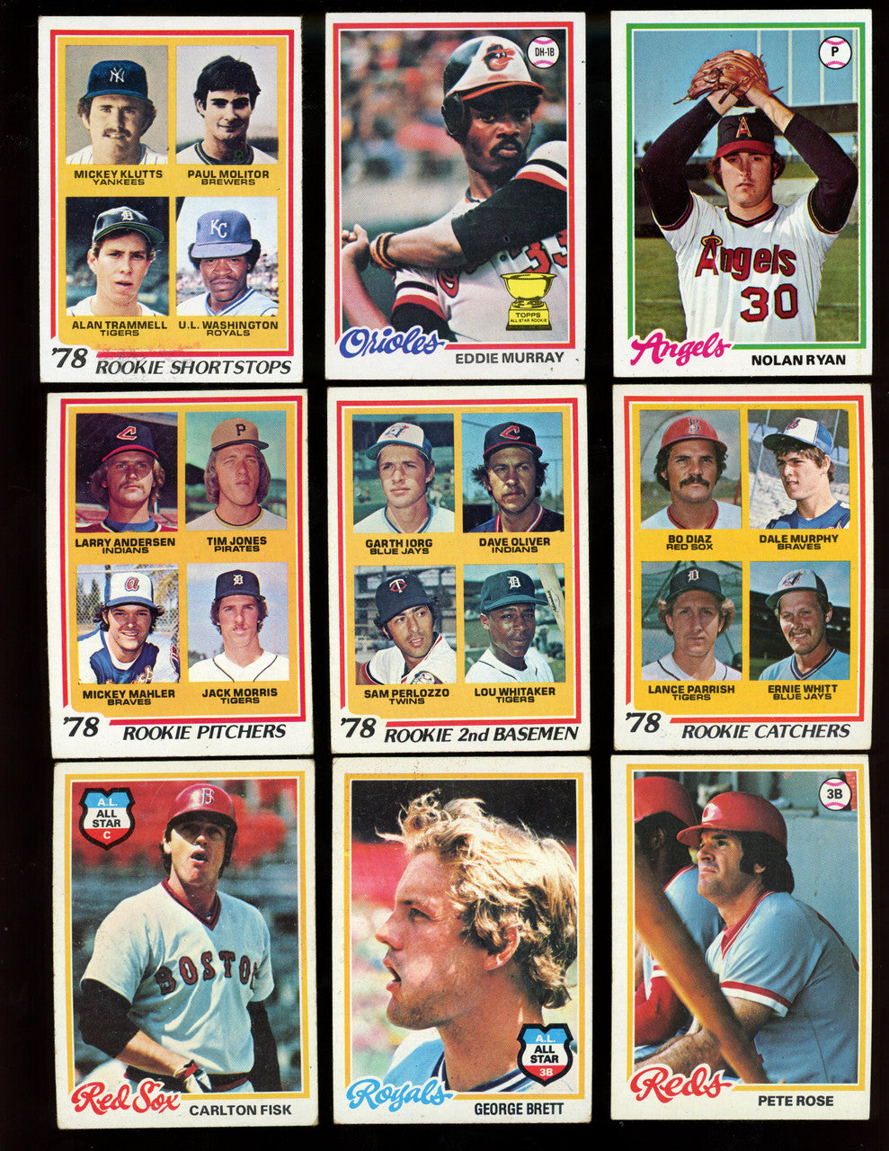 1978 Topps Baseball Complete Set (726) EX Condition