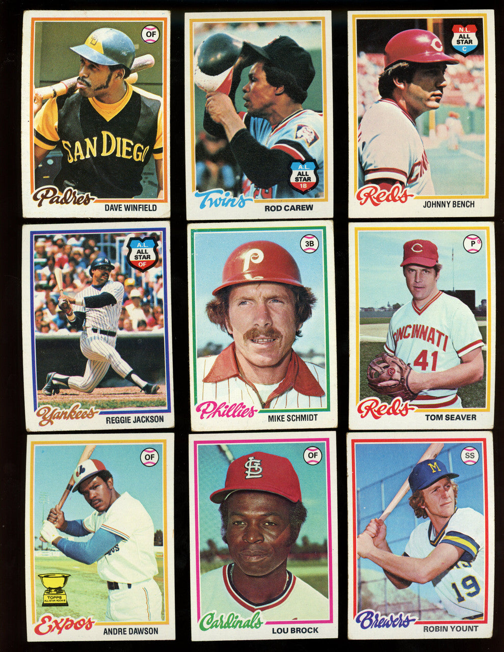 1978 Topps Baseball Complete Set (726) EX Condition