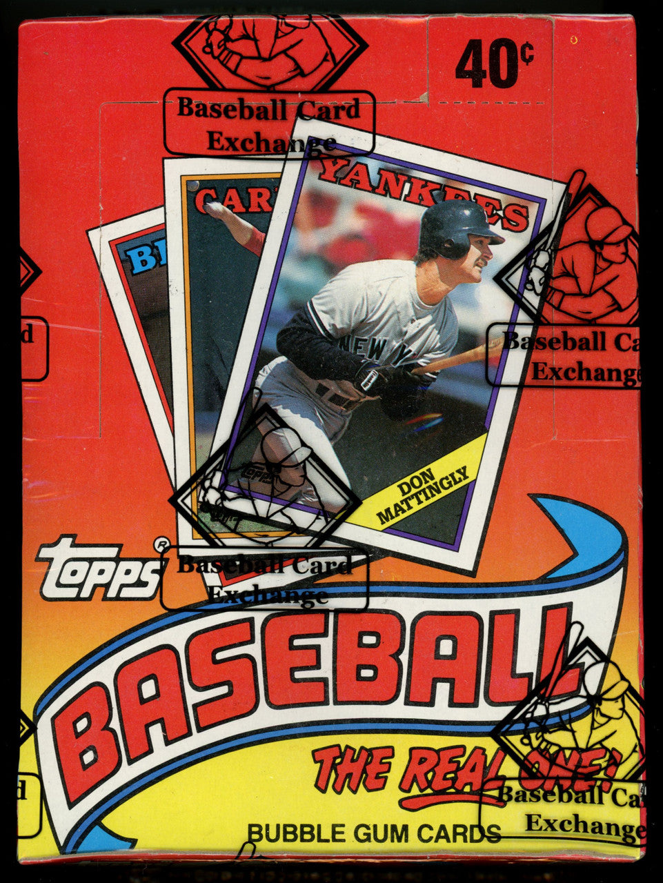 1988 Topps Baseball Wax Box FASC BBCE Wrapped and Sealed