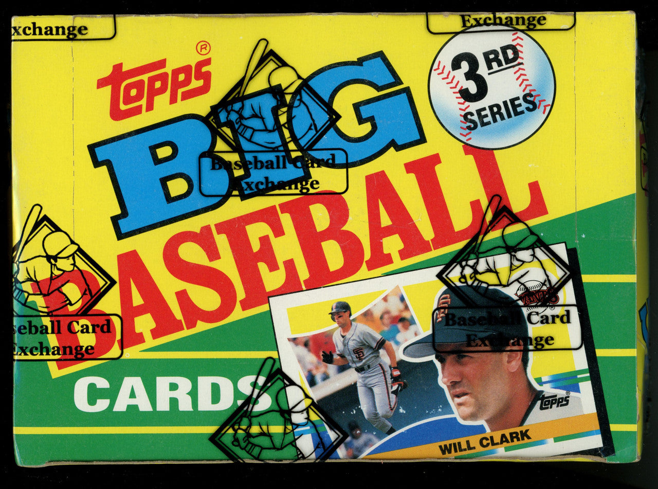 1990 Topps Big Baseball Series 1-3 Box Lot BBCE Wrapped and Sealed