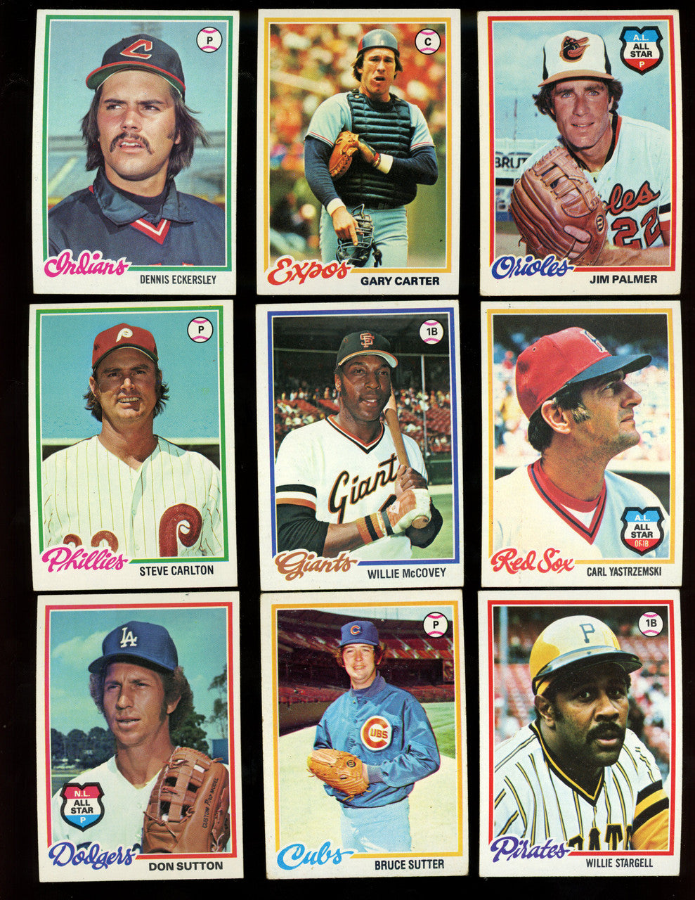 1978 Topps Baseball Complete Set (726) EX Condition