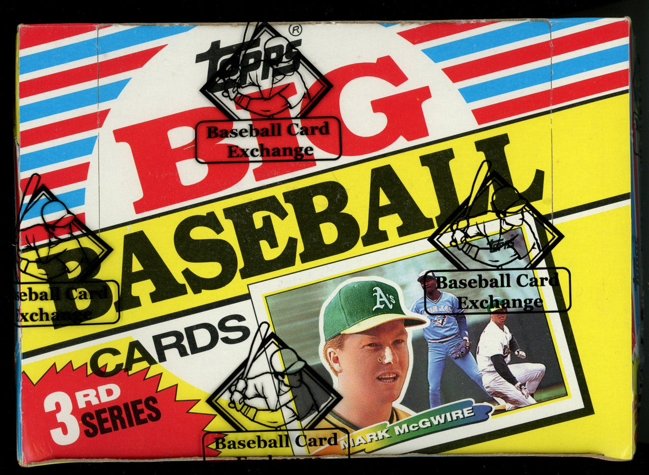 1988 Topps Big Baseball Series 1-3 Box Lot BBCE Wrapped and Sealed