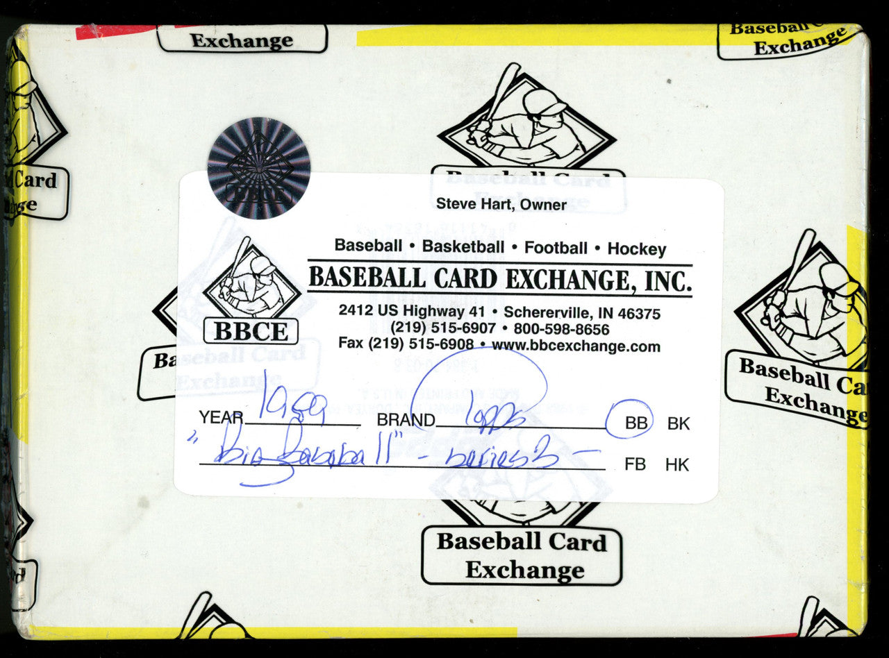 1988 Topps Big Baseball Series 1-3 Box Lot BBCE Wrapped and Sealed
