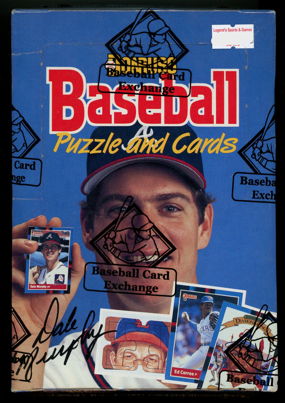 1988 Donruss Baseball Wax Box BBCE Wrapped and Sealed