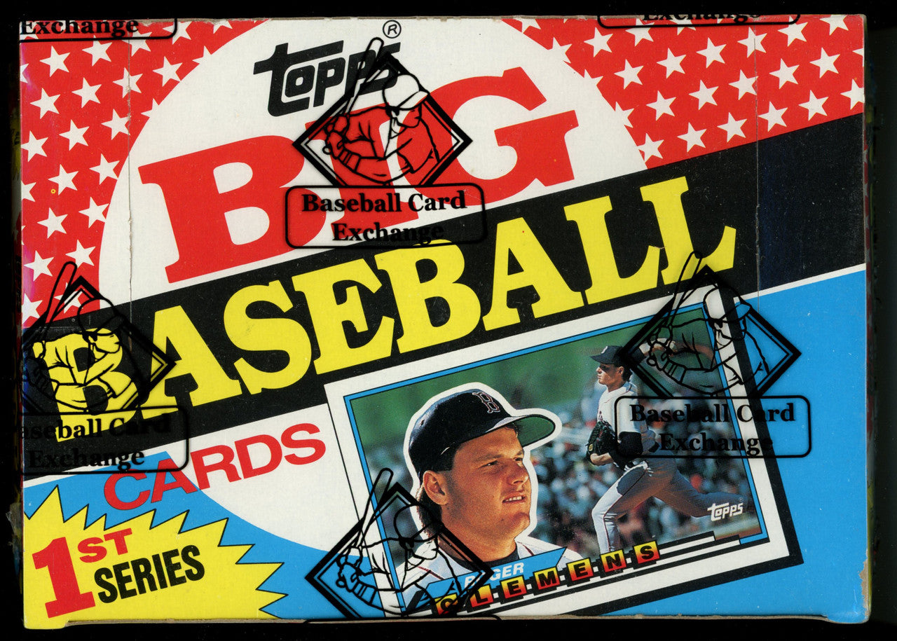 1989 Topps Big Baseball Series 1-3 Box Lot BBCE Wrapped and Sealed