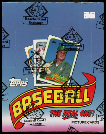 1989 Topps Baseball Rack Box FASC BBCE Wrapped and Sealed