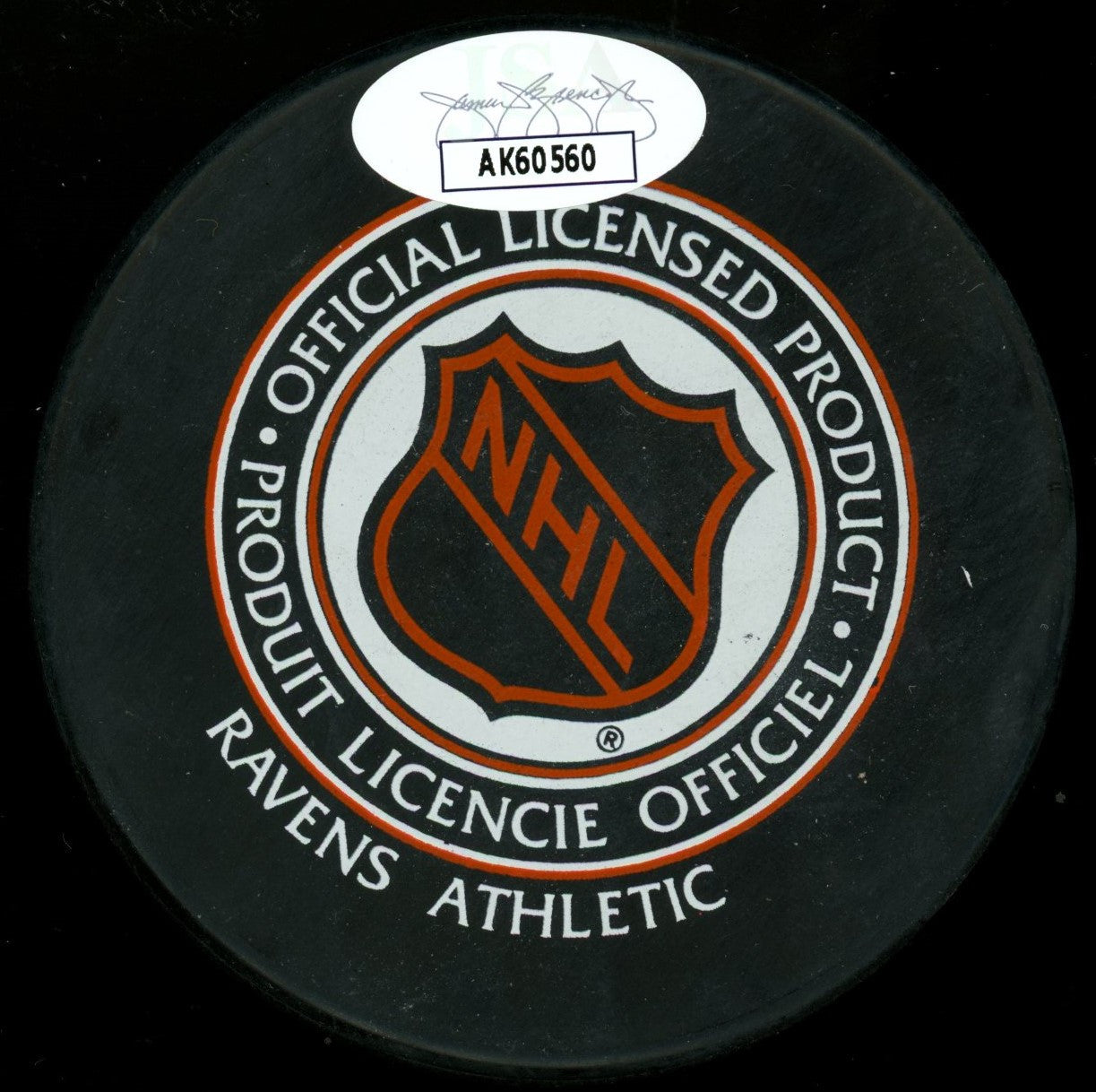 Glenn Hall Signed Autographed Puck Red Wings JSA AK60560
