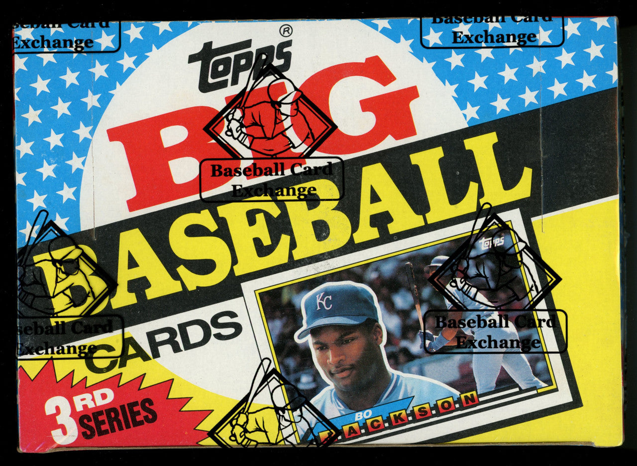 1989 Topps Big Baseball Series 1-3 Box Lot BBCE Wrapped and Sealed